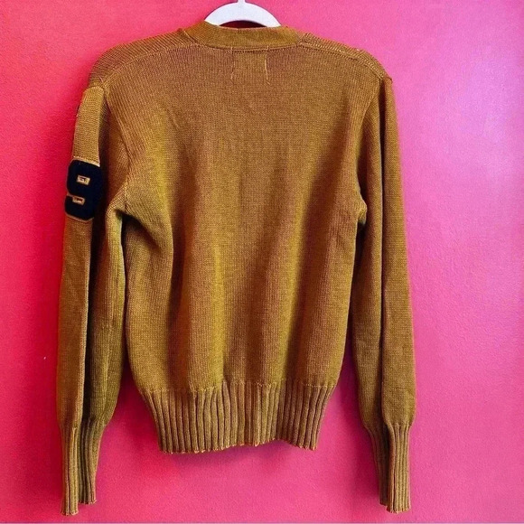 Vintage 1950's varsity wool football letterman sweater size Small - Picture 10 of 12